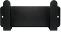 Black Stainless Steel Cutting Board & Pot Lid Organizer | Black rack mount under cabinet or wall; dual install kits, storage for cutting boards, pot lids and bathroom scale by BelleJoomu