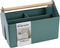 BLUE GINKGO Storage Basket, Medium 4.5L, Green, Made in Korea | Portable. Divided Storage Bin. Everyday Organization. by BLUEGINKGO