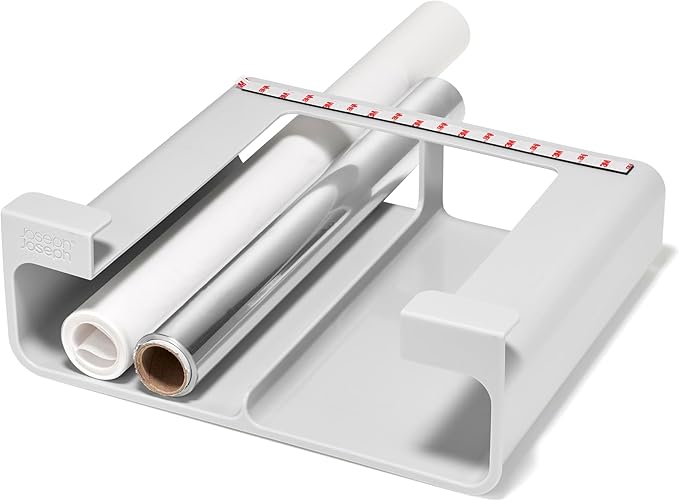 Joseph Joseph CupboardStore Under-Shelf Film, Foil, and Bag Organizer – Space-Saving Kitchen Storage, Made from Recycled Plastic by Unknown