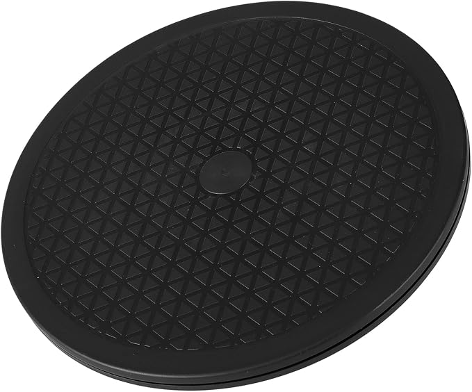 ZZRANYE 12 Inch Heavy Duty Rotating Swivel Stand - 360 Degree Rotating Lazy Susan Base with Steel Ball Bearings for Model Base/Rotating Plants/Crafts Stand Monitor/TV/Monitors/Potted Plants - Image 3