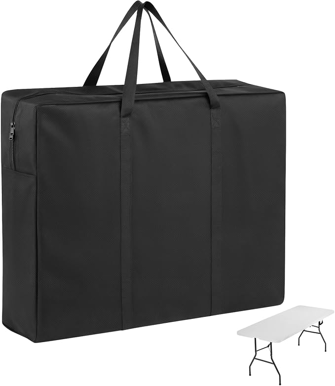Folding Table Storage Bag 49x4.5x30in 600D Waterproof by WelcometoFentiff