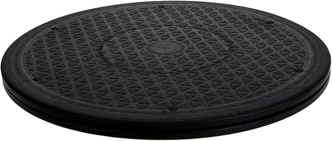 Lawei 2 Pack 12 inch Heavy Duty Rotating Swivel Stand with Steel Ball Bearings - Lazy Susan Turntable for Flat Panel Monitors, TV's, Potted Plants, Stereo Speakers - Image 4