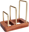 Chopping Board Rack with Wood Base Multi Layer Lid Holder Baking Pan Storage Organiser Cabinet Accessory for Home Kitchen by Luxylei