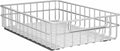 Pull out Cabinet Organizer, Stainless Steel 1-Pack (13.8"W x 21"D) Full-Extension Slide out Drawer, Adhesive Roll out Can Spice Storage Basket Shelf Rack for Pantry, Kitchen, Bathroom, Home Closet by Kitstorack