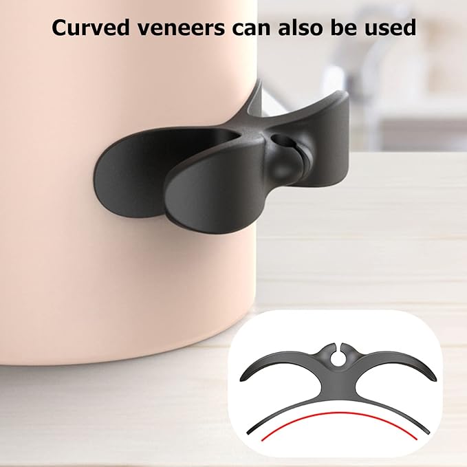 Cord Organizer for Kitchen Appliances, Adhesive Cord Holder, Cord Winder for Storage Appliances Stick on Mixer, Blender, Coffee Maker, Pressure Cooker and Air Fryer (3 Pack) - Image 4