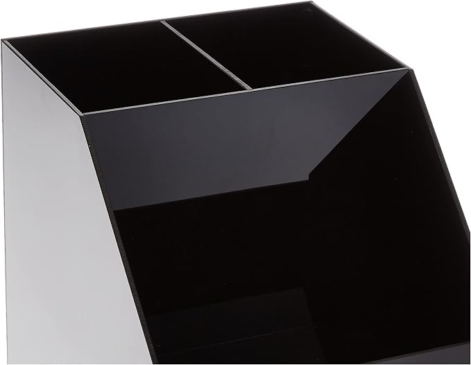 Mind Reader Coffee Tea Utensil and Condiment Station, Countertop Organizer, Coffee Bar, Kitchen, 6" L x 9" W x 16" H, Black (Pack of 6) - Image 8