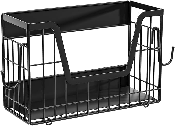 2 Pack Magnetic Shelf for Fridge, Fruit Potato & Onion Storage Bins | Magnetic Baskets for Fridge Shelves, Side of Fridge Storage Magnetic Spice Rack for Refrigerator Kitchen Laundry Organizer - Image 9