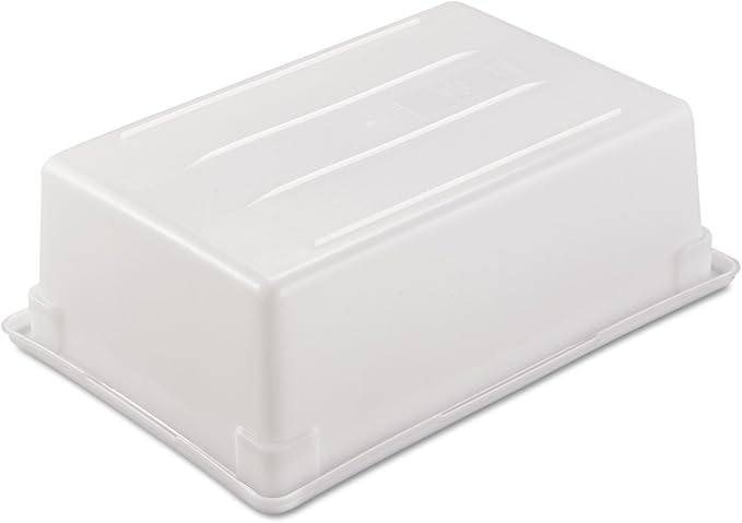 Rubbermaid Commercial Products Food Storage Box/Tote for Restaurant/Kitchen/Cafeteria, 12.5 Gallon, White - Image 5