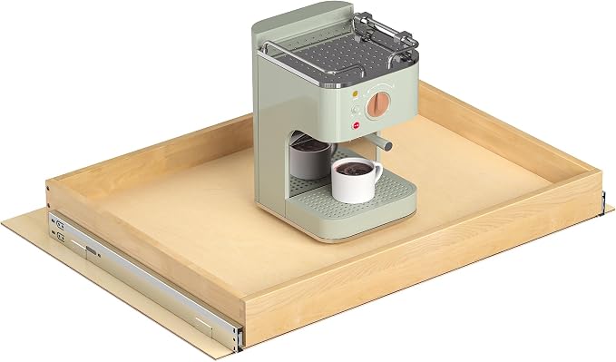 Pull Out Cabinet Organizer, 29" W x 21" D | Soft Close Pull Out Drawers for Cabinets with Heavy Duty Slides, Wood Slide Out Drawers for Kitchen Cabinets by SaIfanre