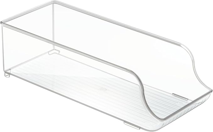 iDesign Soda Can Dispenser for Refrigerator or Pantry, Set of 3, Clear | Made in USA - Image 10