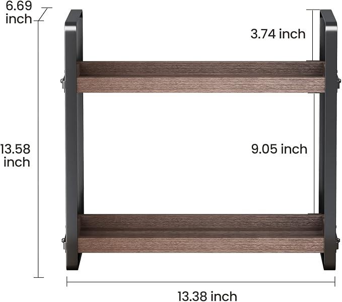 HNRLOY Bathroom Counter Organizer, Bathroom Counter Shelf, Makeup Organizer | Bathroom Countertop Organizer, Bathroom Sink Organizer, Perfume Organizer, Vanity Shelf, Bathroom Organization and Storage - Image 3