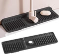 2026 New Silicone Sink Splash Guard, 7°Slope Fast Self-draining | Faucet Mat for Kitchen Sink, 7°Slope Fast Self-draining, Fast Drying Tidy Faucet Mat Splash Guard by SOCORIA