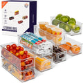 ClearSpace Plastic Pantry Organization and Food Storage Bin, 8 Pack | Clear food storage bins keep pantry, fridge, and kitchen essentials organized while maximizing storage space and easy access by ClearSpace