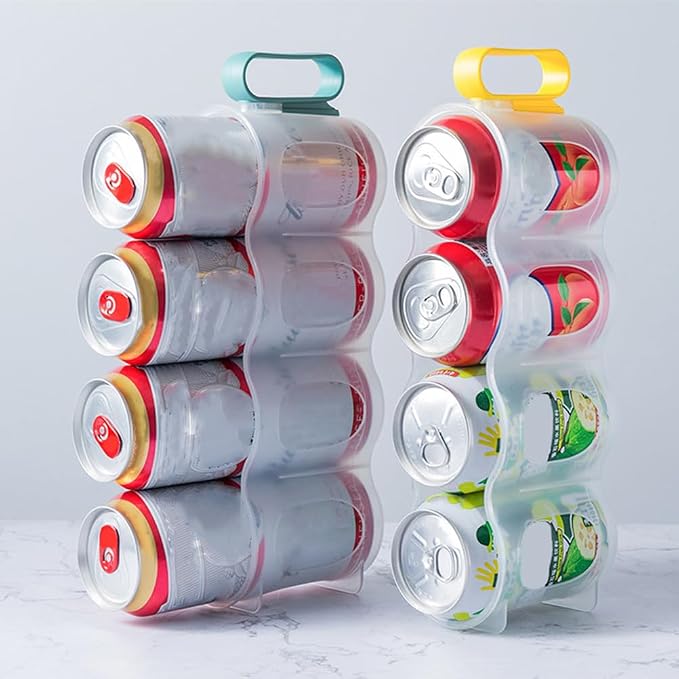SEWACC 3pcs Can Organizer For Refrigerator Soda Can Holder Fridge Drink Dispenser Beverage Storage For Kitchen Home Use - Image 3