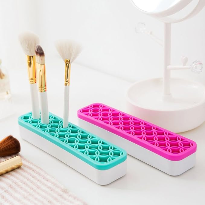 Desktop Organizers ,Cosmetic Storage Box& Desktop Storage Box Blue - Image 7