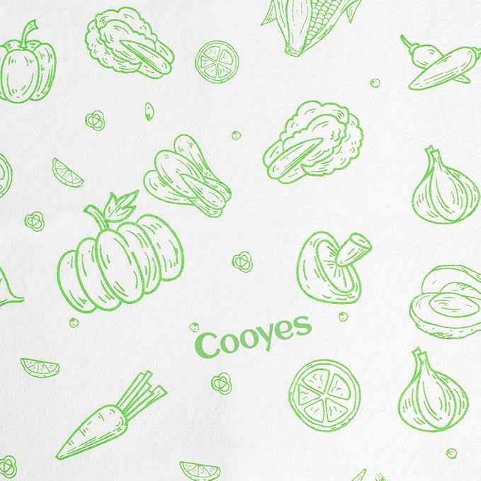 Cooyes 6 Pack Refrigerator Shelf Liners for French Door Fridge, 17.7" × 36" Extra Large, Non-Slip Fridge Mats Machine Washable, Refrigerator Drawer Liner for Glass Shelves Kitchen Cabinet - Image 3