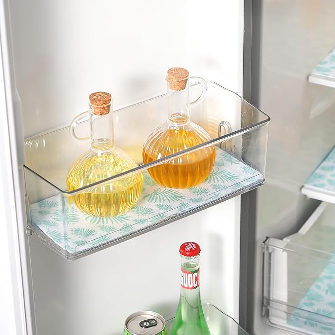 Cooyes Absorbent Refrigerator Liners, Non Slip Shelf Liner for Drawers & Kitchen Cabinets, Cloth Material Keep Produce Fresh Longer, Machine Washable, 17.7" * 24", 6 Pack - Image 9