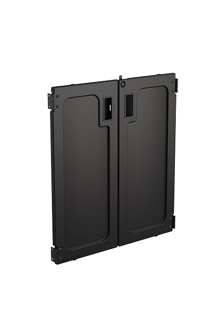 Suncast Commercial Locking Doors for Housekeeping Carts, Duable Accessory for Securing Tools and Supplies, Easy Installation, Black by SuncastCommercialProducts