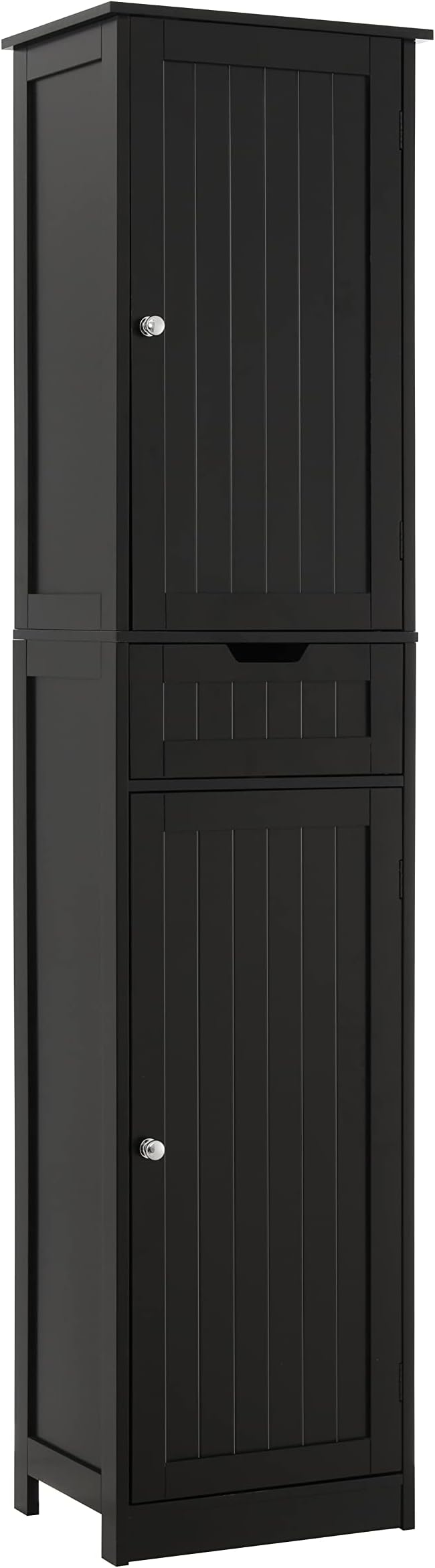 Iwell 67" H Bathroom Storage Cabinet, Tall Bathroom Cabinet | Narrow Storage Cabinet with Doors and Drawer, Adjustable Shelves, Floor Cabinet for Bathroom, Living Room, Kitchen by IWELL
