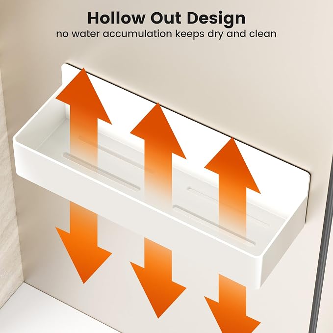 Magnetic Spice Rack for Refrigerator,8 Pack Magnetic Shelf,Fridge Magnet Organizer with Paper Towel Holder,Utensils Racks,Hook Rack,Deepened Basket,Fridge Organizers and Storage White(8 Pack) - Image 3