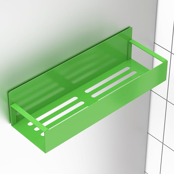 Metal Magnetic Spice Rack for Refrigerator Green, 4 Pack | Magnetic Shelves Heavy Duty for Fridge in Kitchen, Seasoning Storage Organizer, For Oven Washer and Dryer, For Heavier Items - Image 5
