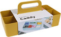 BLUE GINKGO Stackable Organizer Caddy, Long, Yellow, Made in Korea | Portable. Adjustable. Home, Office & School Storage. by BLUEGINKGO