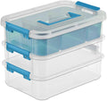 STERILITE Layer Stack & Carry Box, 10-5/8-Inch by Sterilite