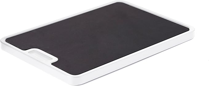Nifty Small Appliance Rolling Tray, White – Kitchen Caddy Sliding Tray, Integrated Rolling System, Non-Slip Pad Top, Sliding Tray for Coffee Maker, Stand Mixer, Blender, Toaster by NiftySolutions