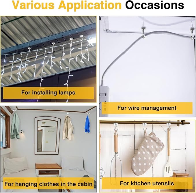 DIYMAG Magnetic Hooks 12pcs 85lbs Cruise Essentials 2026 Magnet Hook | Neodymium Heavy Duty Strong Magnets Hanging Ship Cabins Refrigerator Fridge Classroom Beach Vacation Kitchen Grills Home Tool - Image 6