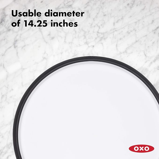 OXO Good Grips Lazy Susan Turntable, 16-Inch | White | Pack of 2 - Image 2