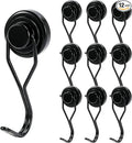 LOVIMAG 85lbs+ Magnetic Magnet Hooks 2026 Cruise Cabin Ship Essentials | Heavy Duty Strong Refrigerator Fridge Hanging for Classroom Beach Vacation Kitchen Grills Home Mug Hanger (12 Pack) by LOVIMAG