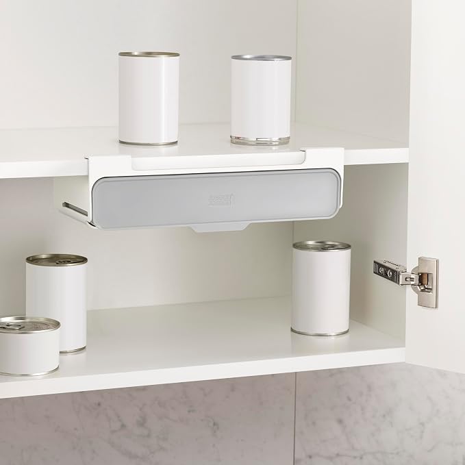 Joseph Joseph Under-Shelf Cabinet Spice Rack Organizer | Space-saving - Image 6