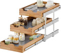 OCG Pull Out Cabinet Drawer 11" W x 21" D, 3 Tier Pull Out Cabinet Organizer, Heavy-Duty Slide Out Drawer for Cabinets, Base Cabinet Organization for Kitchen, Pantry, Bathroom by OCG