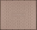 URMONA 25" x 19" Waterproof Silicone Mat in Multiple Sizes & Colors, Under Sink Mat for Kitchen & Bathroom, Pet Food Pad for Dogs & Cats, Kitchen Cabinet Liner, Multi-Purpose for Storage(Khaki) by URMONA