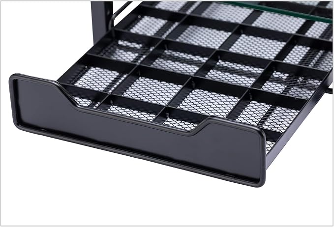 Coffee Pod Storage Holder Capsules Originaline Drawer Organizer, Crystal Tempered Glass (40 Pods Capacity) | Save Counter Space, Smooth Pull-Out, Big Capacity for Home, Office - Image 7