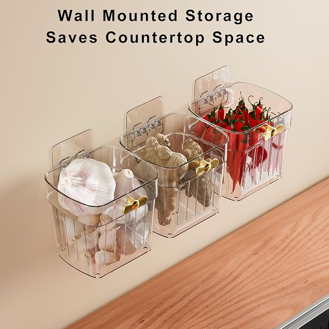 4 Pack Adhesive Cabinet Door Organizer, Compact Pantry Organizers and Storage Bins, Clear Bathroom Storage Organizer Shelf for Narrow Space, Wall Mounted Shower Caddy Hanging Sink Caddy - Image 9