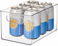 iDesign Stackable Clear Plastic Bin | Kitchen Organizers and Storage, For Fridge and Pantry by iDesign