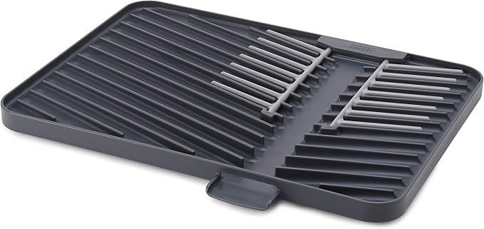 Joseph Joseph Flip-Up Drain Board with Foldable Dish Rack, One-size, Gray - Image 2