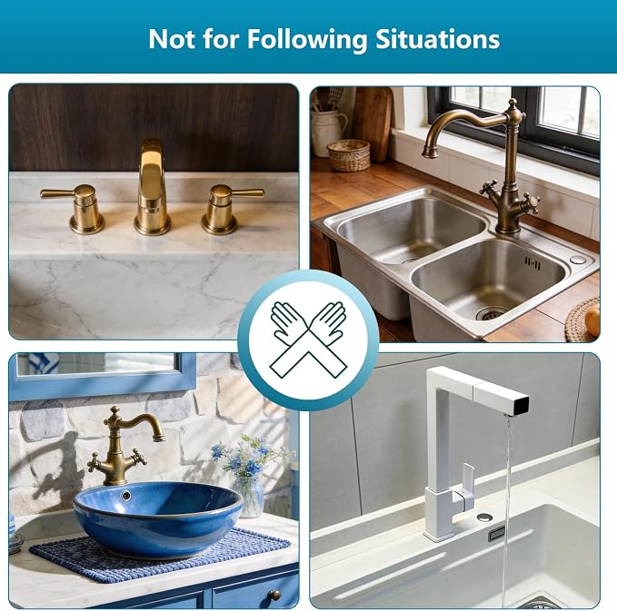 Diatomite Stone Faucet Mat for Kitchen Sink,15.8 x 3.9 Inch | Sink Protectors for Kitchen Sink, Fast Drying Sink Splash Guard Pad, Water Absorbing Stone Drying Tray for Kitchen Bathroom - Image 5