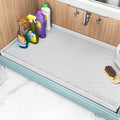 TigeJoy Under Sink Mats for Kitchen Waterproof 31" x 22", Cabinet Liner | Leak-Proof Silicone Mat Sink Protector, Kitchen Essentials Organizer and Storage,Boot or Shoe Tray, Pet Feeding Mat by TigeJoy