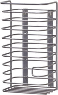 Household Essentials Satin Nickel Steel Door Basket by HouseholdEssentials