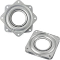 2 Pack 3" Lazy Susan Turntable 200 LBS pounds Steel Ball Bearing Rotating Tray Strong Sturdy Table Cabinet Low Profile by HSTECH