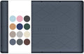 URMONA 16" x 10" Waterproof Silicone Mat in Multiple Sizes & Colors, Under Sink Mat for Kitchen & Bathroom, Pet Food Pad for Dogs & Cats, Kitchen Cabinet Liner, Multi-Purpose for Storage(Dark Grey) by URMONA