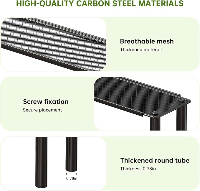 Window Sill Plant Shelf,Expandable Narrow Shelf Organizer for Over the Sink | Expandable from 15.3-25.9", Narrow 3.5" design, Large lower‑level space, Rust-resistant steel holds 22lbs, Simple assembly - Image 4