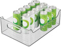 iDesign Stackable Storage Bin with Handles, Clear | For Pantry or Fridge, Made in USA by iDesign