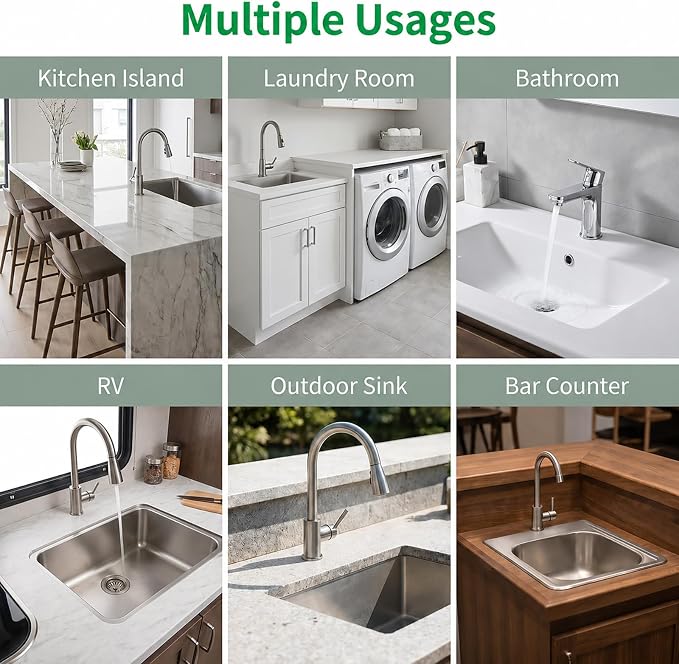 Faucet Draining Mat, Silicone Faucet Mat for Kitchen Sink | 8.3 X 5.7 Inch Silicone Splash Guard Behind Faucet Faucet Handle Drip Catcher for Bathroom Kitchen Countertop Gadgets - Image 7