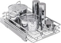 Kitchen Cabinet Pull Out Shelf and Drawer Organizer Slide Out Pantry Storaqe Basket in Multiple Sizes (14" W x 21",1 Tier) by Unknown