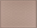 URMONA 28" x 19" Waterproof Silicone Mat in Multiple Sizes & Colors, Under Sink Mat for Kitchen & Bathroom, Pet Food Pad for Dogs & Cats, Kitchen Cabinet Liner, Multi-Purpose for Storage(Khaki) by URMONA