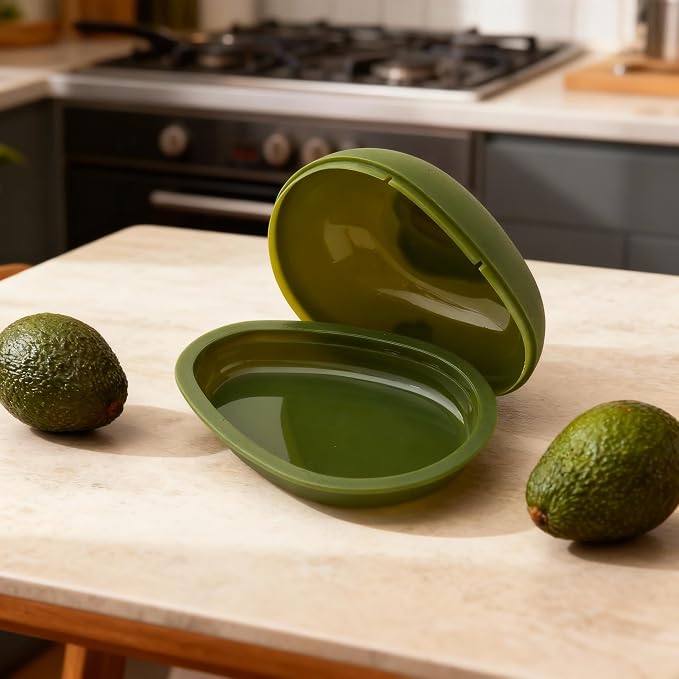 Onion Storage, Avocado Saver Keeper, Reusable Tomato Lemon Holder | Fruits and Vegetables Storage Container with Clear Lid (Avocado saver) - Image 3