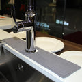 18'' Kitchen Sink Faucet Absorbent Mat, Fabric | Sink Splash Mat|Faucet Drip Catcher|Sink Water Drying Mat by JUMYGEAR